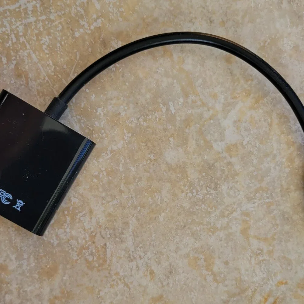 HDMI to VGA Adapter, Gold-Plated HDMI Male to VGA Female Adapter